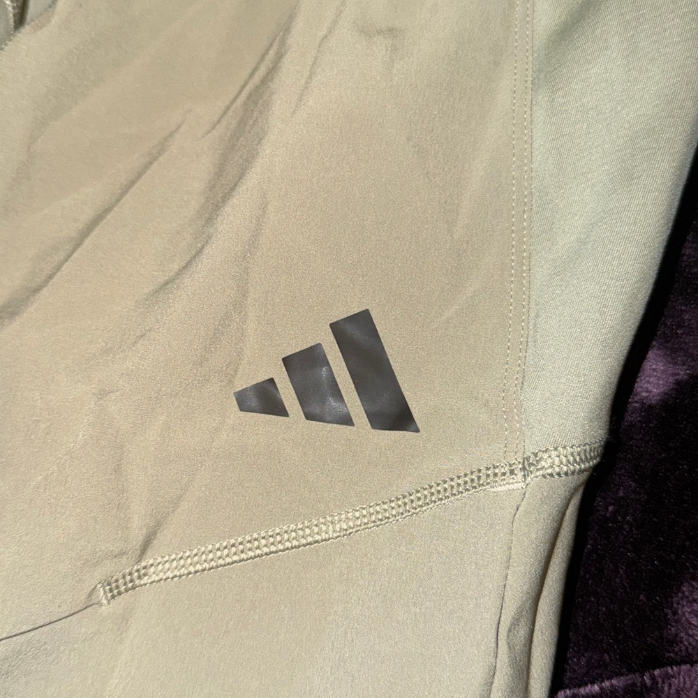 adidas Men's sage green slim fit Training Joggers - Picture 5 of 8